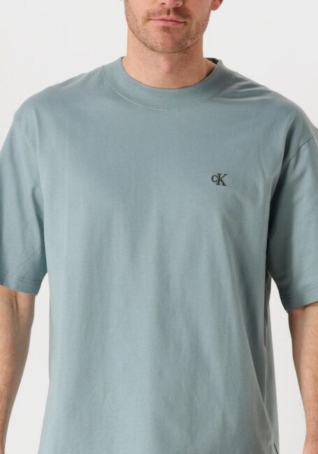 Grijze CALVIN KLEIN T-shirt HEAVY RELAXED TEE - large