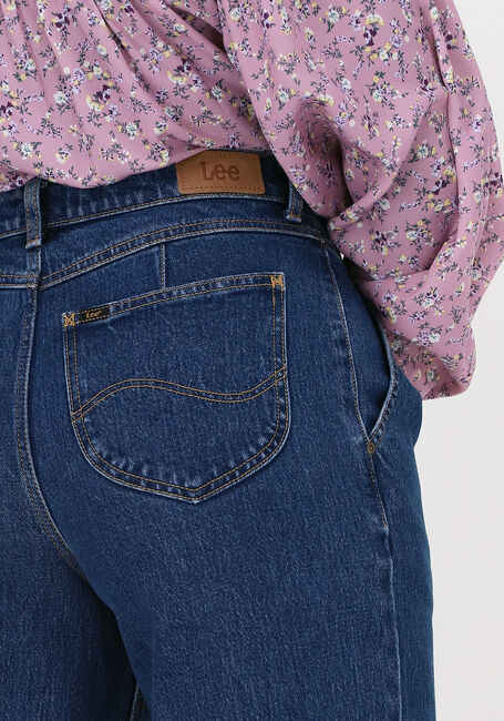 Blauwe LEE Wide jeans STELLA A LINE YOKE - large