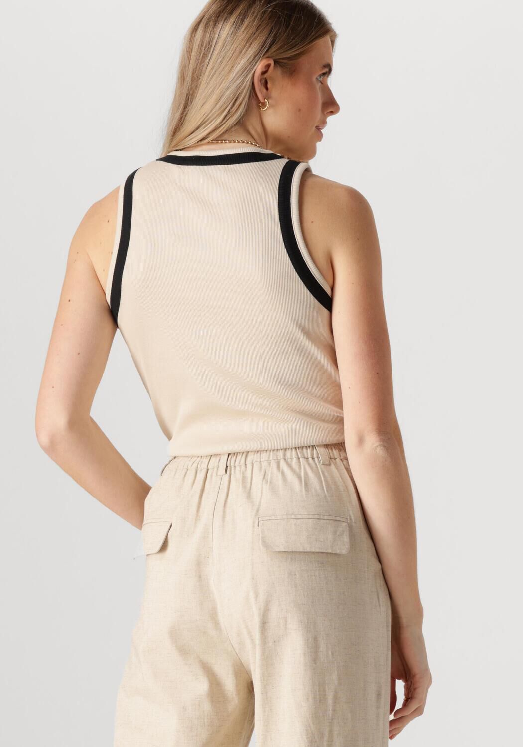 NUKUS Dames Tops & T-shirts Nice Singlet Beige
