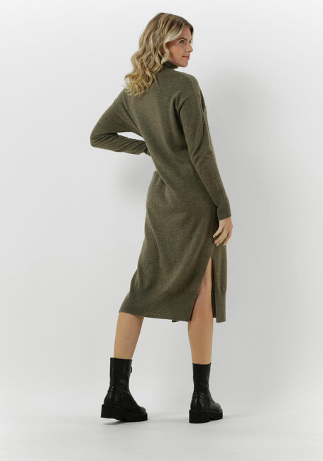 Taupe NOT SHY Midi jurk TEBA - large