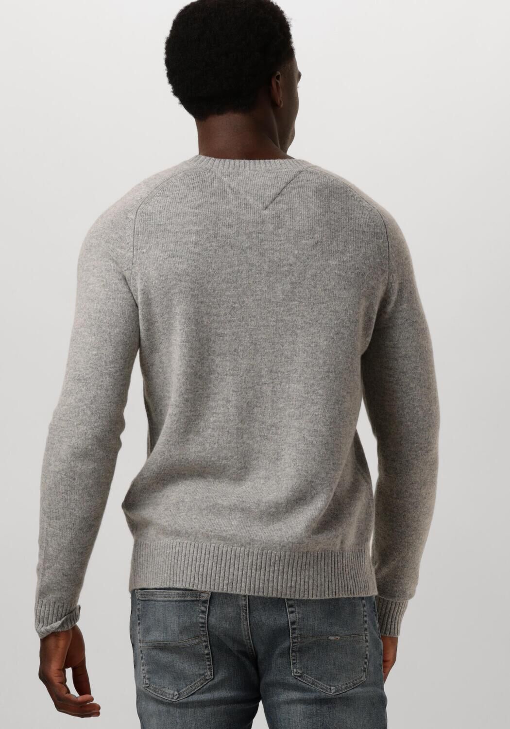 TOMMY HILFIGER Heren Truien & Vesten Lambswool Crew Neck Lichtgrijs