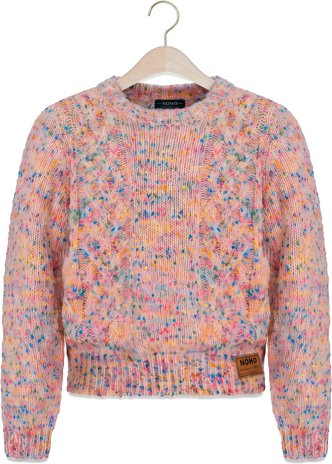 NONO Meisjes Truien & Vesten Kem Spickled Knitted Sweater Multi