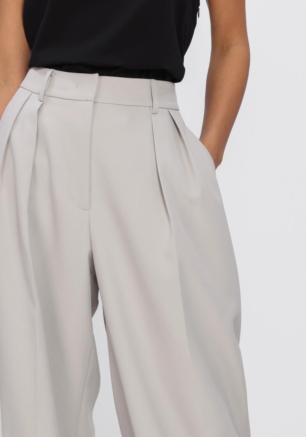 Zand OMODA ATELIER Wijde broek X MODEROSA - ECHO - large