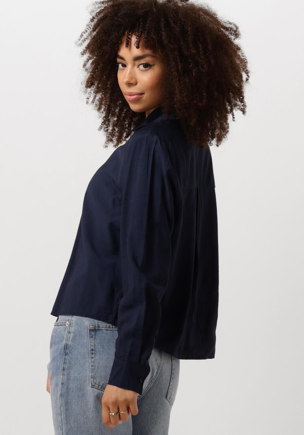 MODSTRÖM Modström Dames Blouses Hudgesmd Shirt Donkerblauw