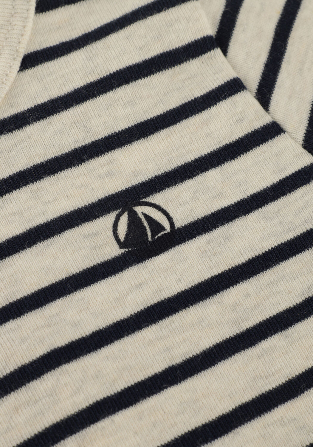 Blauwe PETIT BATEAU T-shirt TEE SHIRT MC - large