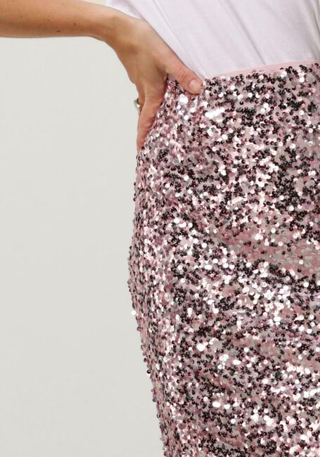 Roze NEO NOIR Midirok BAIRA SEQUINS SKIRT - large