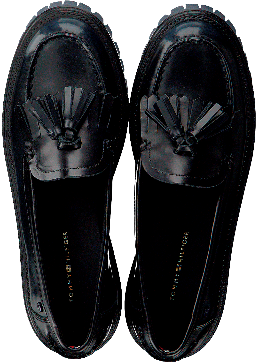 Rode TOMMY HILFIGER Loafers ICONIC POLISHED | Omoda
