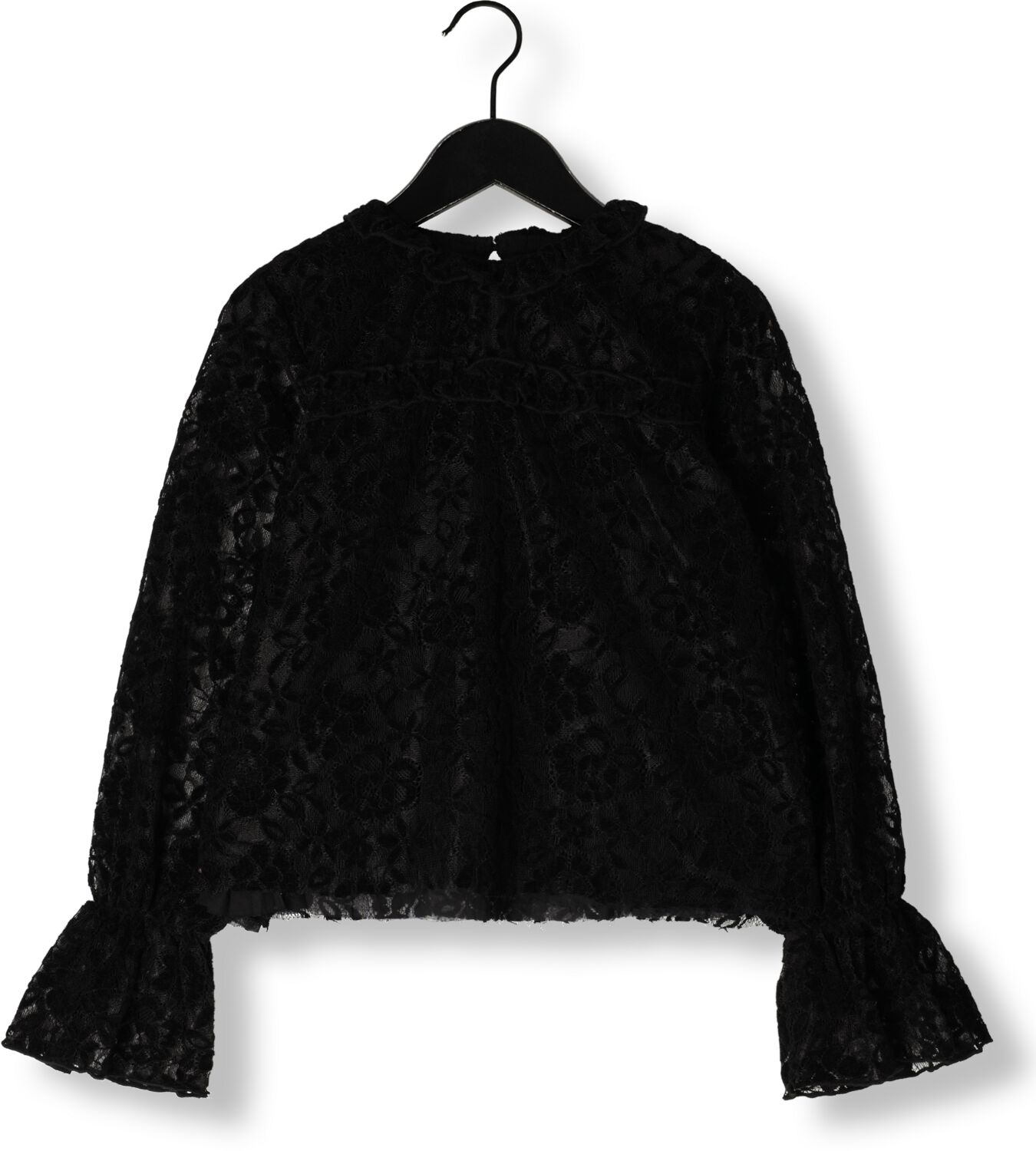 AMMEHOELA Meisjes Blouses Nila Zwart