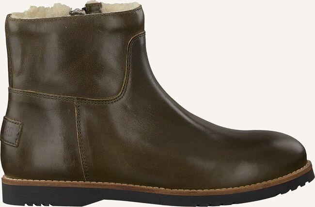 Groene SHABBIES Enkellaarsjes 182-0141SH Groene SHABBIES Enkellaarsjes 182-0141SH - large