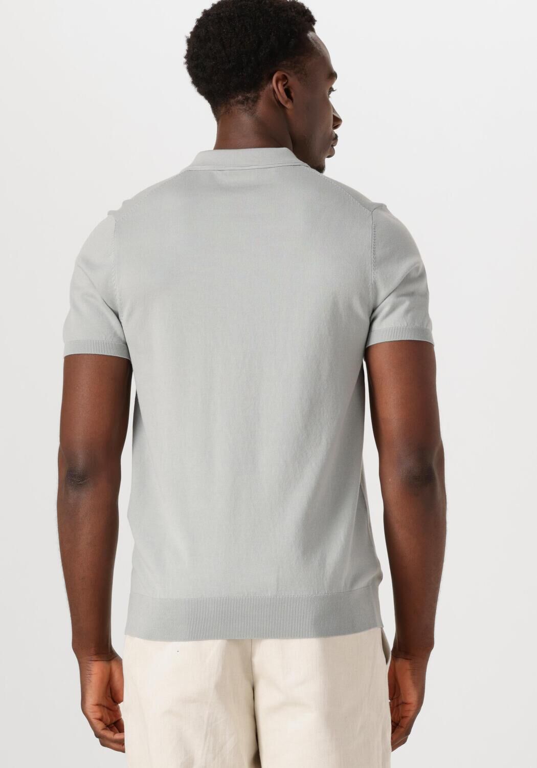 PROFUOMO Heren Polo's & T-shirts Polo Short Sleeve Groen