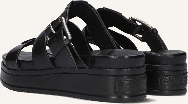 Zwarte SHABBIES Slippers 170020404 SHS1406 Zwarte SHABBIES Slippers 170020404 SHS1406 - large