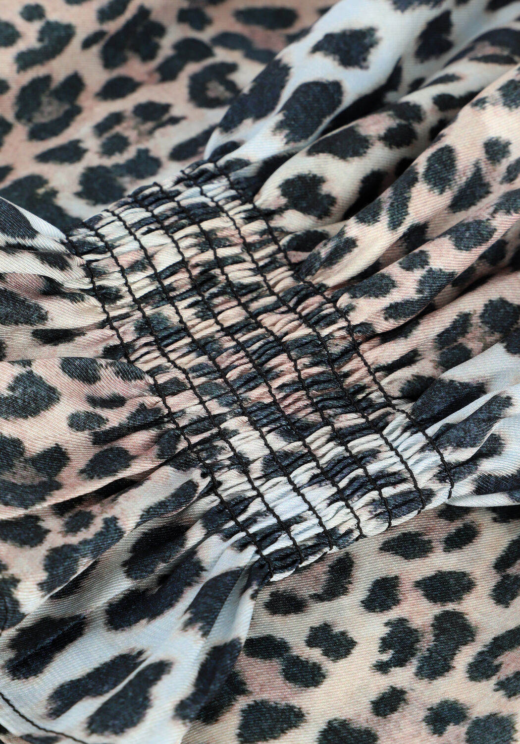 Taupe NOTES DU NORD Midi jurk CLAIRE DRESS - large