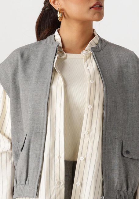 Grijze WITHBLACK Gilet WBLMARINA TAILORED WAISTCOAT - large