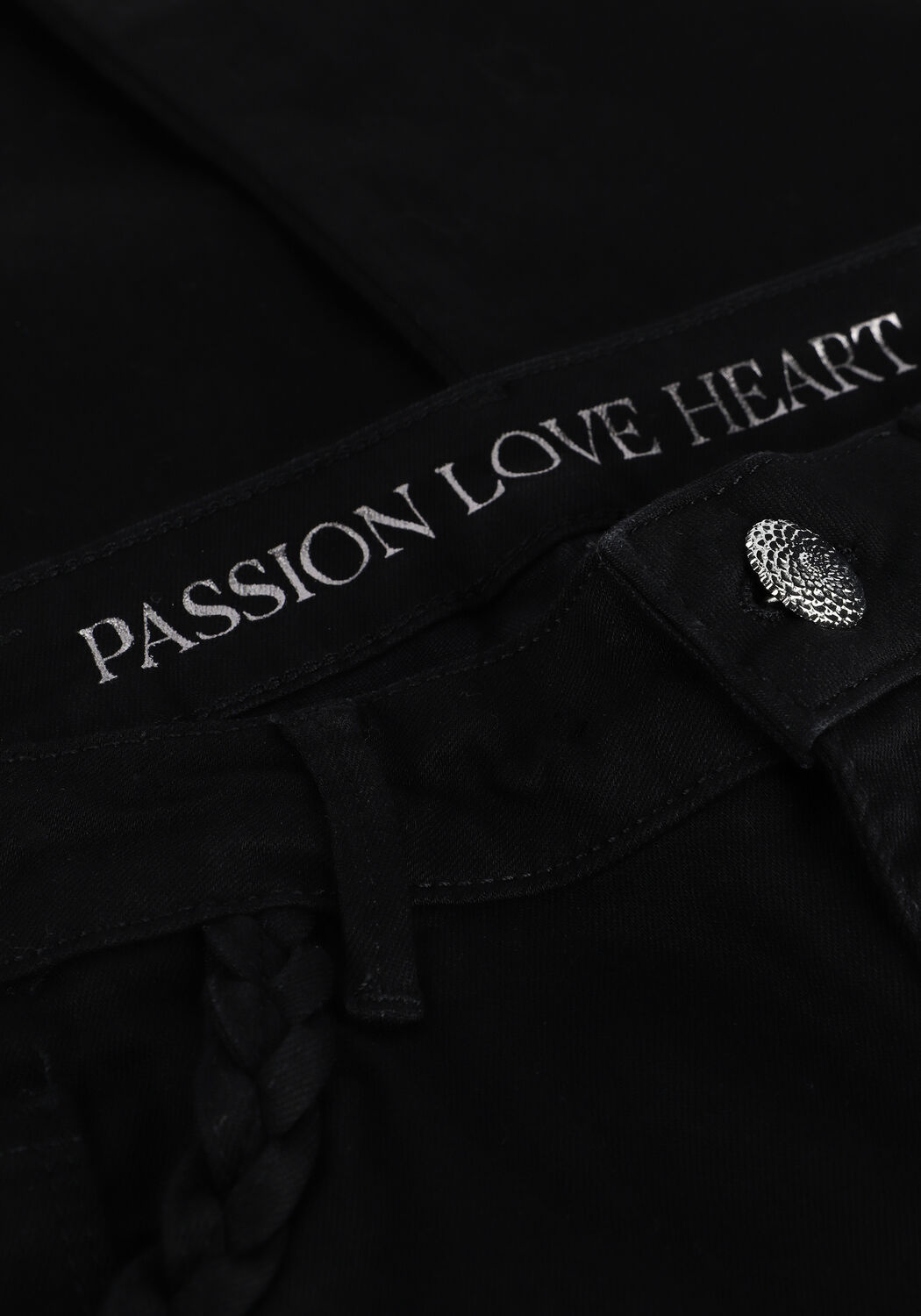 Zwarte MOS MOSH Straight leg jeans ASHLEY PRAIDE SHARP JEANS - large