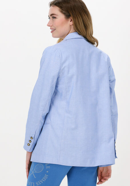 Blauwe 10DAYS Blazer OXFORD BLAZER - large