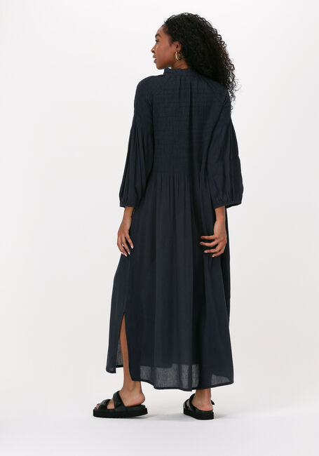Donkerblauwe BY-BAR Midi jurk LOULOU DRESS - large