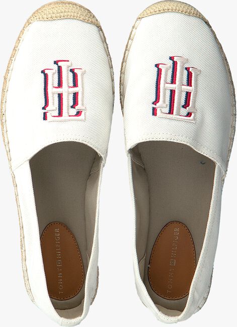 Witte TOMMY HILFIGER Espadrilles NAUTICAL TH BASIC - large