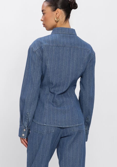 Blauwe OMODA ATELIER Blouses X MODEROSA - HALO - large