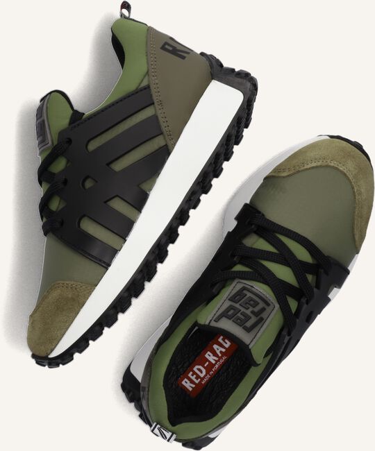 Groene RED-RAG Lage sneakers 13605 Groene RED-RAG Lage sneakers 13605 - large
