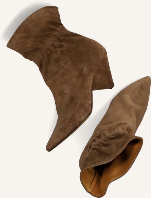 Cognac TORAL Enkellaarsjes LENA Cognac TORAL Enkellaarsjes LENA - large