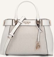 Witte GUESS Schoudertas ANADELA 3 COMP SATCHEL Witte GUESS Schoudertas ANADELA 3 COMP SATCHEL - medium
