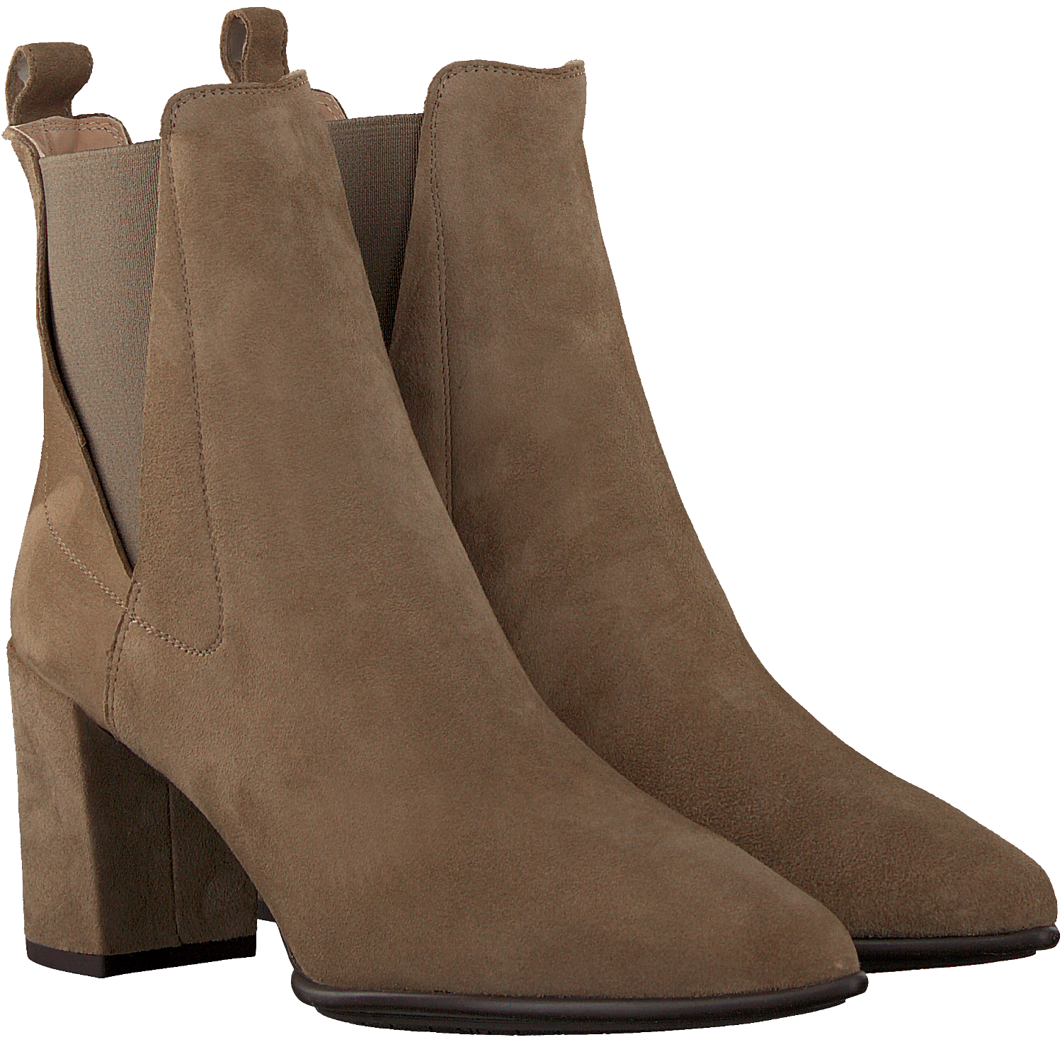 Taupe UNISA Enkellaarsjes KILMAN | Omoda Taupe UNISA Enkellaarsjes KILMAN | Omoda
