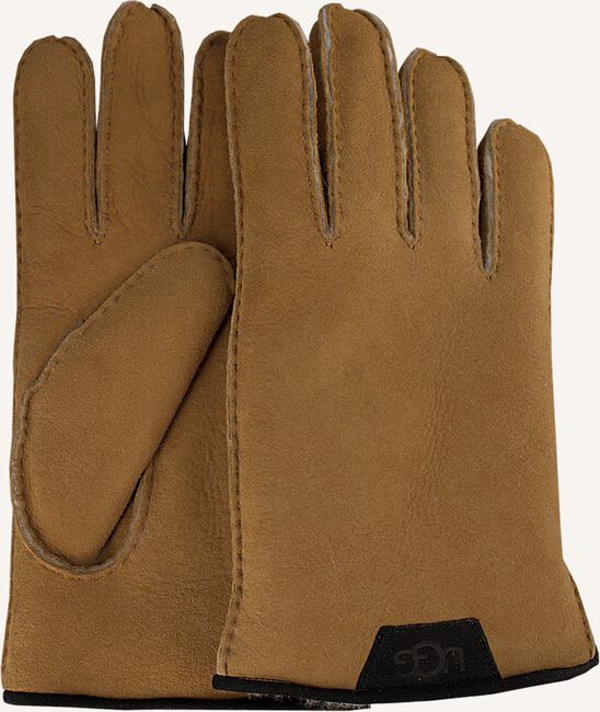 Camel UGG Handschoenen SHEEPSKIN GLOVE W/LTHR Camel UGG Handschoenen SHEEPSKIN GLOVE W/LTHR - large