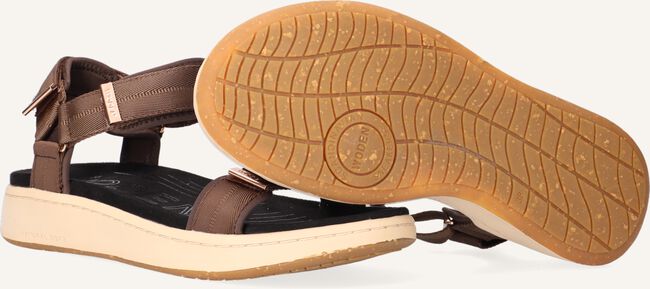 Bruine WODEN Platte sandalen LINE Bruine WODEN Platte sandalen LINE - large