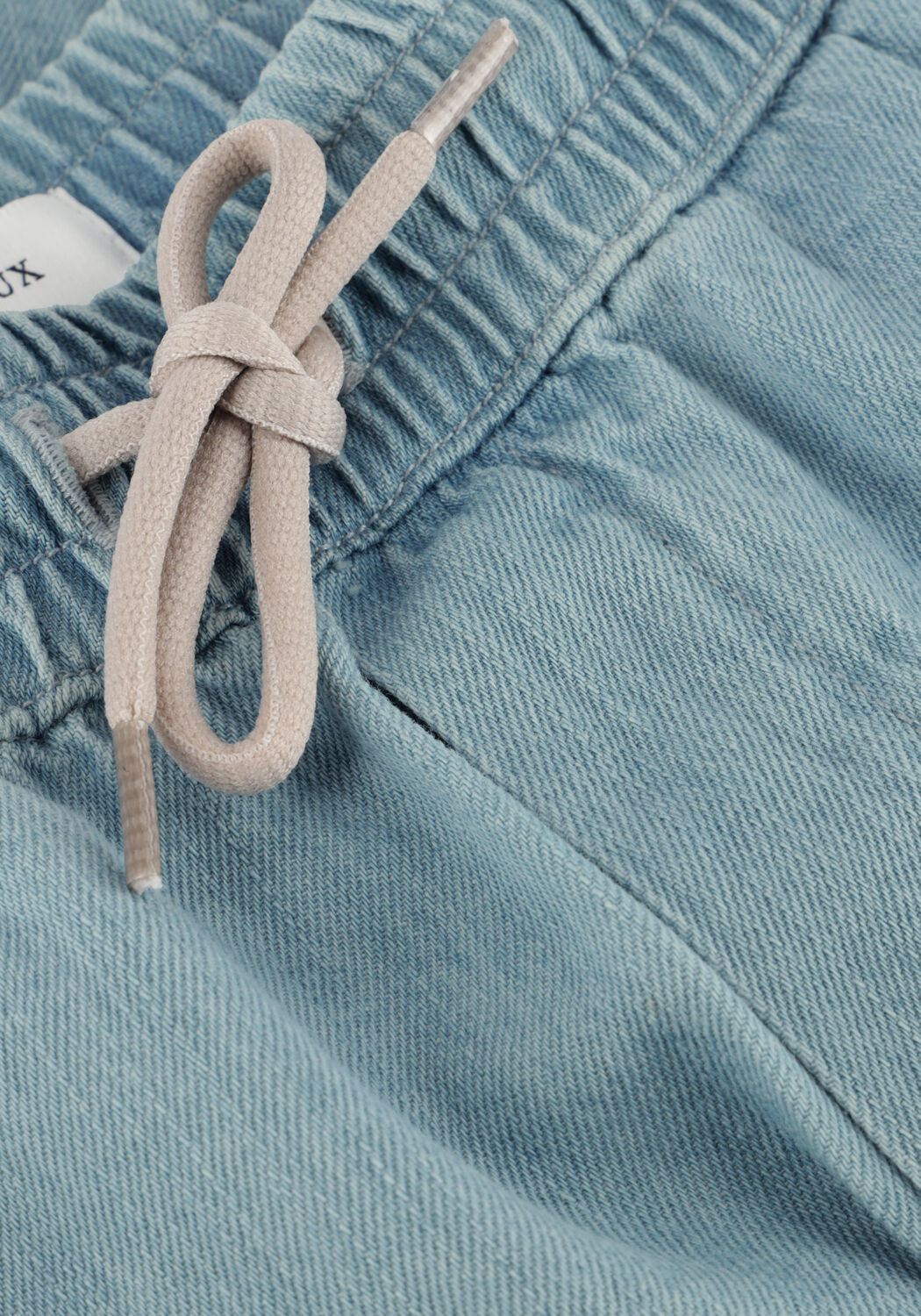 Lichtblauwe LES DEUX Korte broek LAWSON DENIM SHORTS - large