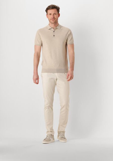 Beige PROFUOMO Polo POLO SHORT SLEEVE - large