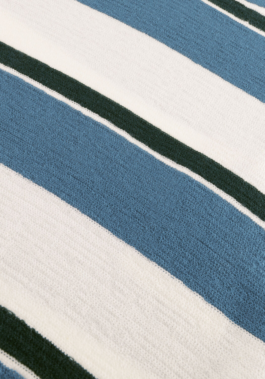 Blauwe ANERKJENDT T-shirt AKKIKKI S/S STRIPE FROTTE - large