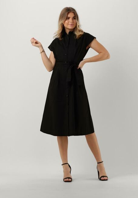 Zwarte LIU JO Midi jurk ABITO LUNGO POP CROS - large