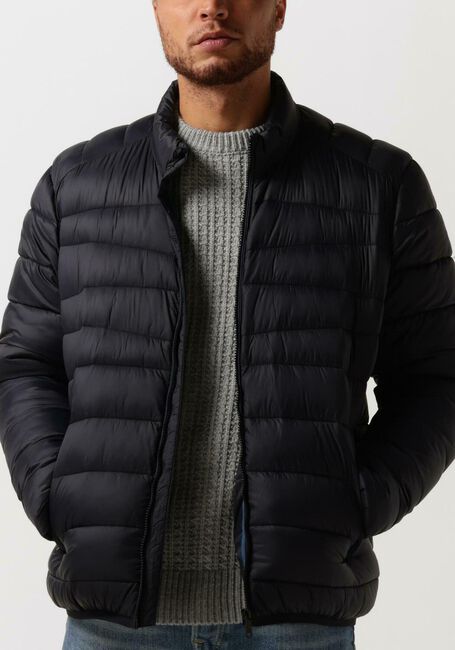 Blauwe SCOTCH & SODA Gewatteerde jas SHORT PUFFER JACKET - large