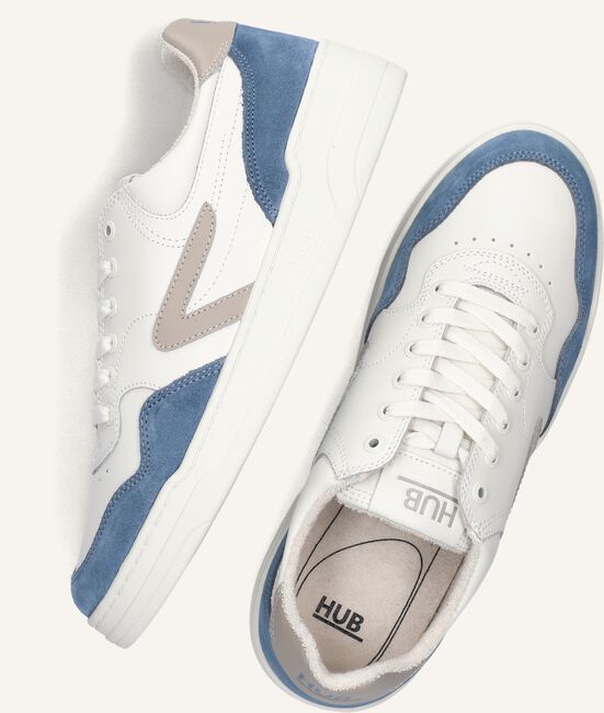Witte HUB Lage sneakers COURT-Z Witte HUB Lage sneakers COURT-Z - large