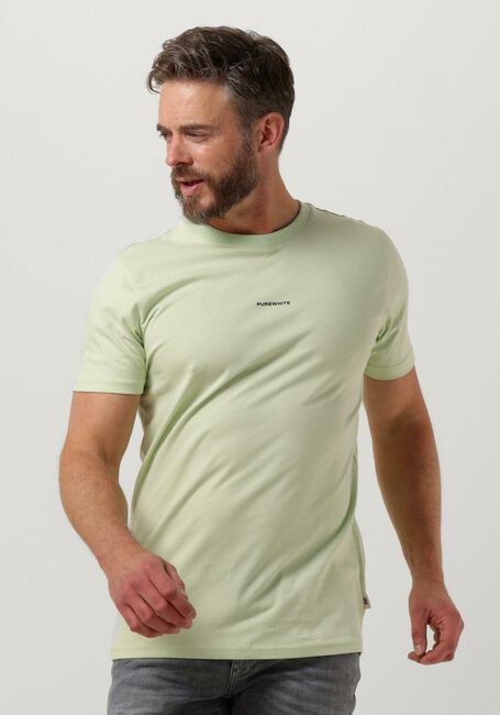 Mint PUREWHITE T-shirt TSHIRT WITH SMALL LOGO ON CHEST AND BIG BACK PRINT - large