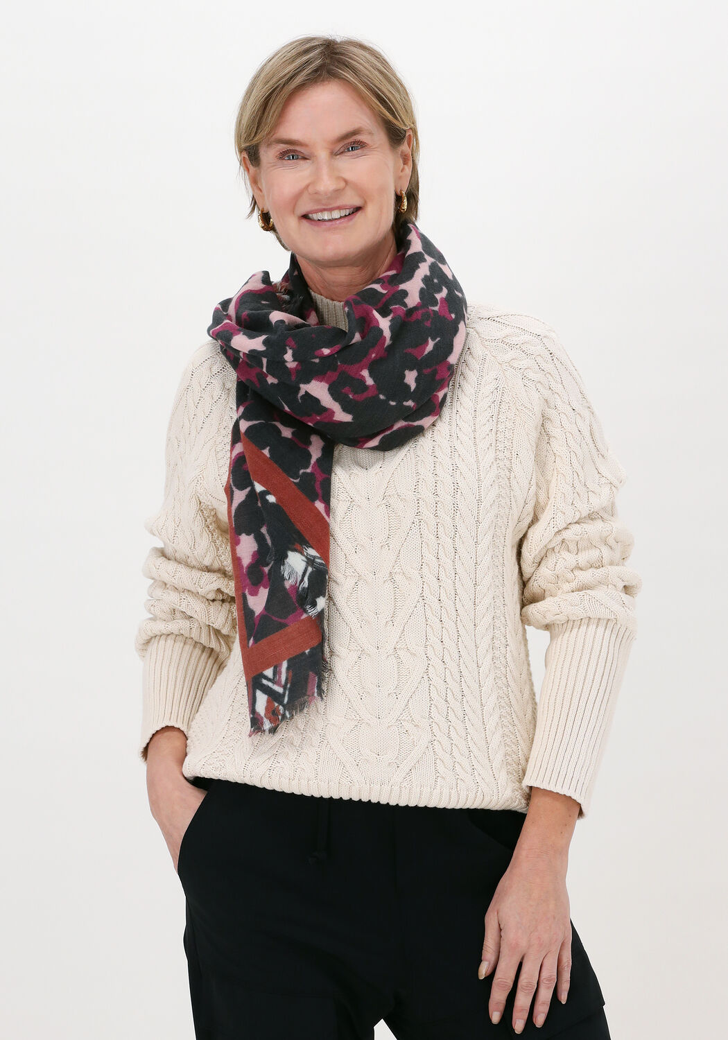 Grijze ROMANO SHAWLS AMSTERDAM Sjaal 3501