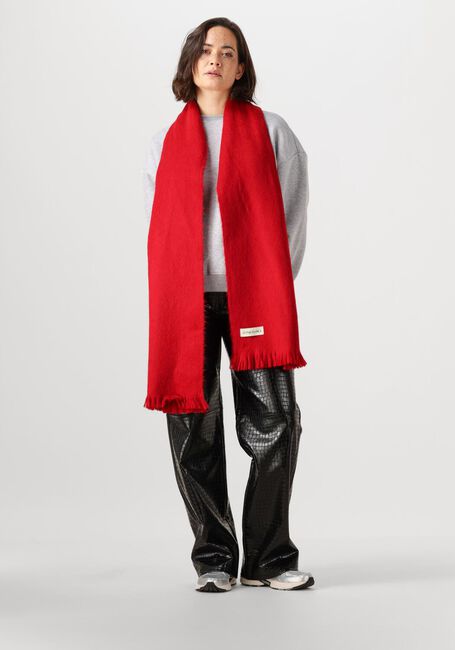 Rode ALPACA LOCA Sjaal 601 SCARF - large