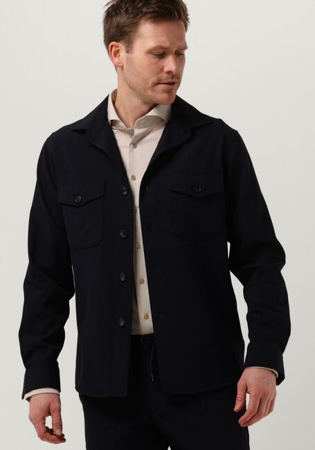 Donkerblauwe PROFUOMO Overshirt PPUF10003 - large