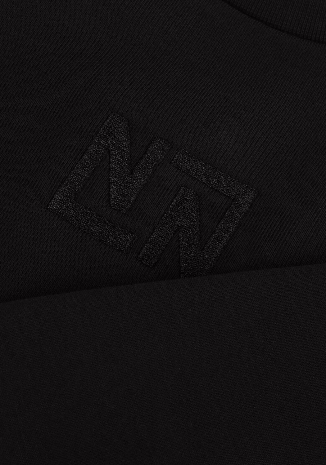 Zwarte NIK & NIK Mini jurk FANCY LS SWEATDRESS - large