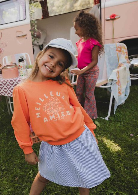 Oranje LOOXS Little Trui 2511-7318 - large