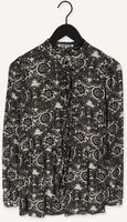 Zwarte VANILIA Blouses IKAT GATHERED Zwarte VANILIA Blouses IKAT GATHERED - medium