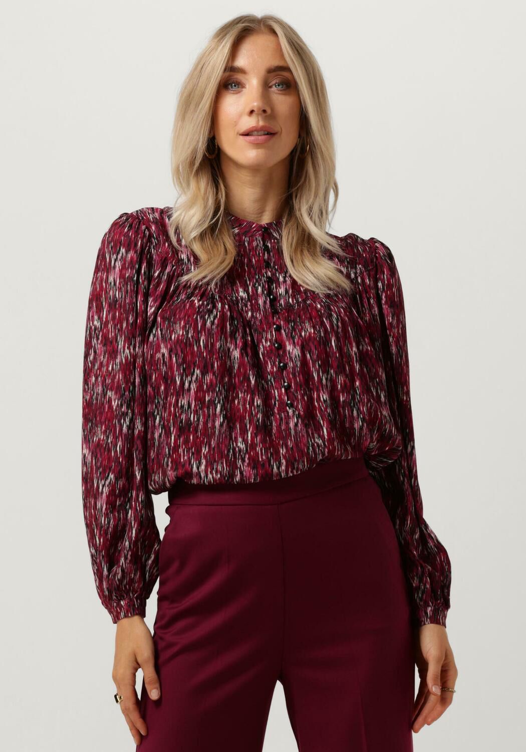 Bordeaux rode sales blouse dames