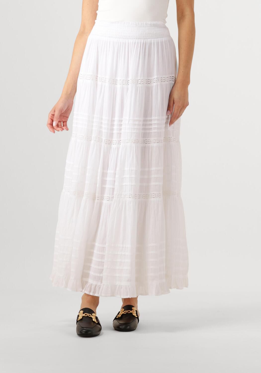 NEO NOIR Witte Kant Rok Felicia S Voile White Dames