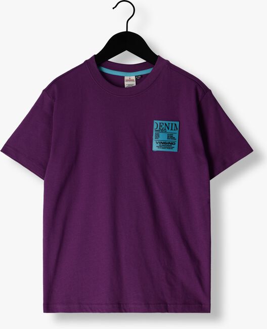 Paarse VINGINO T-shirt JAVEY (OVERSIZED FIT) - large