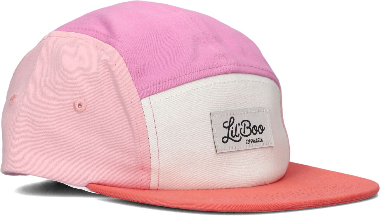 LIL'BOO Meisjes Petten Block Sweet Magenta Koraal L