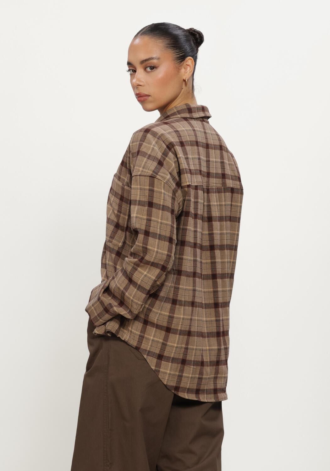 Bruine ROUGE EDIT Blouses ROUFIONA HW W/F F/L TROUSER - large