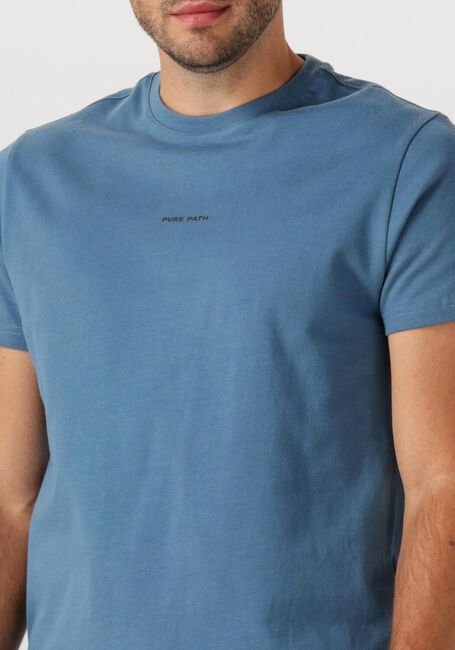Blauwe PURE PATH T-shirt REGULAR FIT T-SHIRTS - large