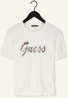 Gebroken wit GUESS Top EDITH RN SS SWTR Gebroken wit GUESS Top EDITH RN SS SWTR - medium
