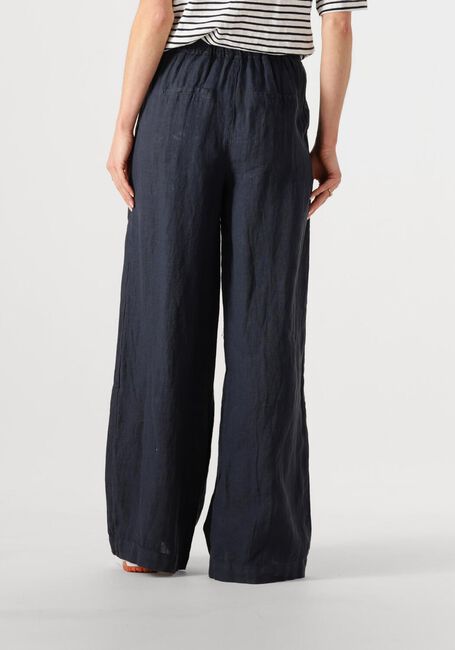 Donkerblauwe BY-BAR Pantalon ELI LINNEN PANT - large