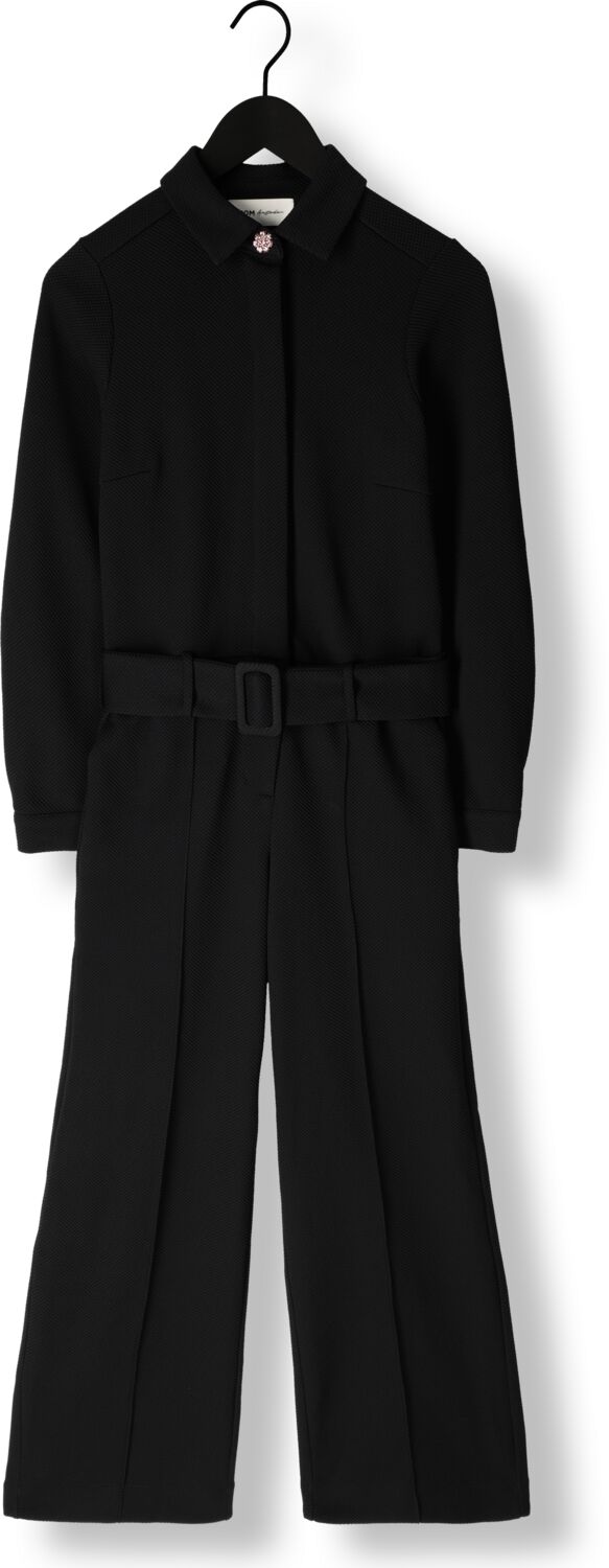 POM AMSTERDAM Dames Jumpsuits Jumpsuit Black Zwart
